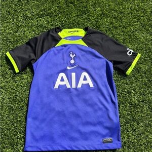 Nike Kids Blue and Black Soccer Jersey